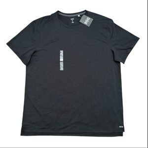 DSG Men’s Movement Training Tee XL Black Moisture Wicking Athletic Shirt